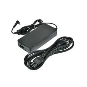 90W-os adapter tápkábellel, Durabook ipari laptopokhoz